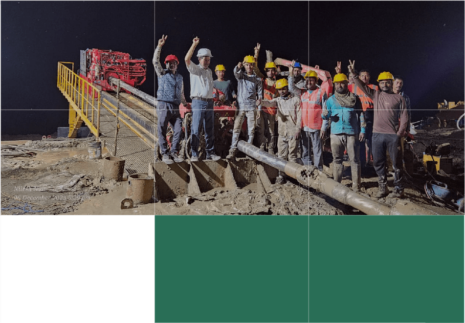 HDD Drilling in oilfield